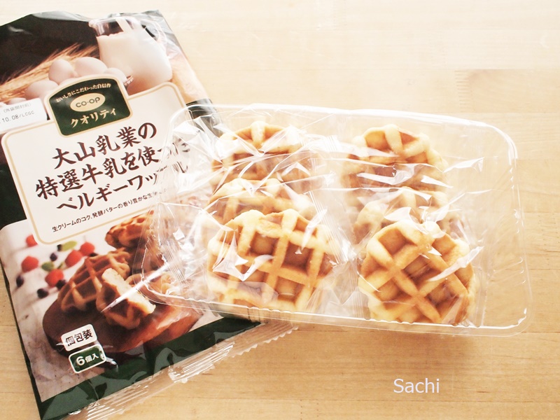 おうちコープ-ベルギーワッフル