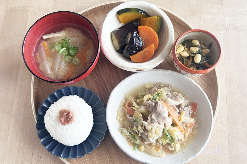 わんまいる-大山豚とキャベツのチャンプルー