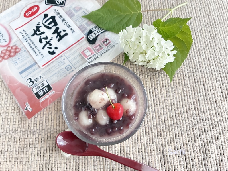 コ―プ-白玉ぜんざい.